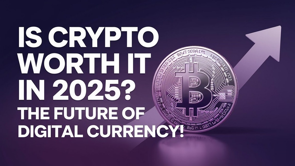 a silver coin with a bitcoin symbol on it